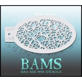 BAM1318 Bad Ass Stencil 